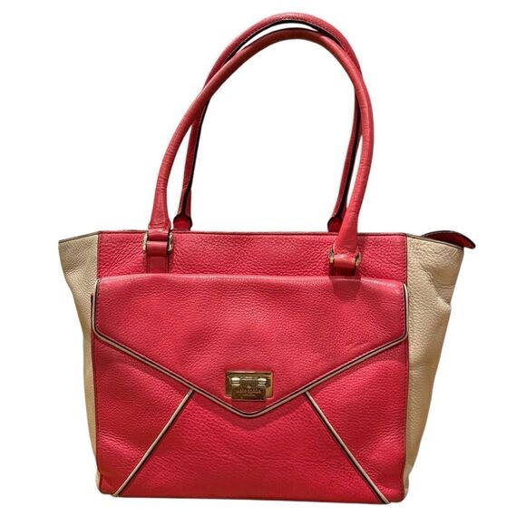 Kate Spade Johanna Tote Bag Leather Desert Rose - Picture 1 of 11